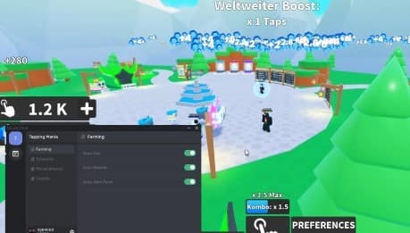 Tapping Mania Auto Farm GUI