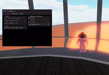 OP Car Crushers 2 GUI