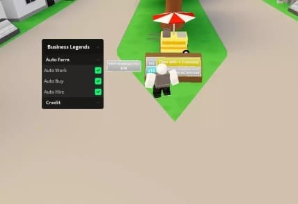 Business Legends Autofarm GUI