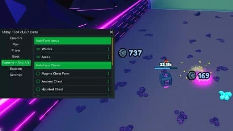 Pet Simulator X GUI Shiny Tool