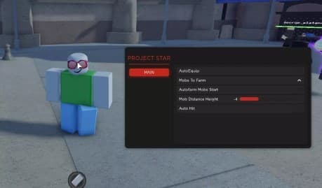 Veps Project Star Autofarm Mobs GUI