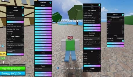 JRLs Blox Fruits GUI