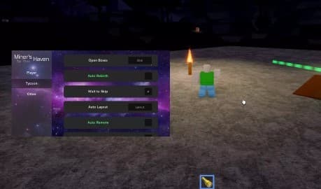 Adricians Miners Haven GUI 