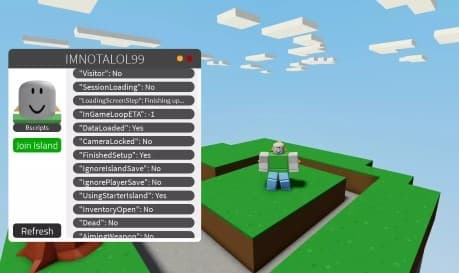 Islands User Lookup GUI