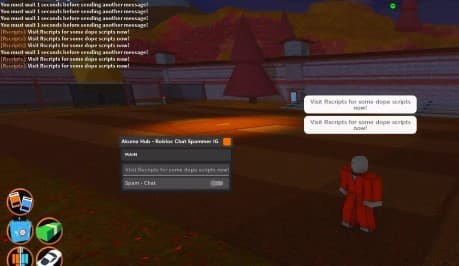 Chat Spammer - Akuma Hub