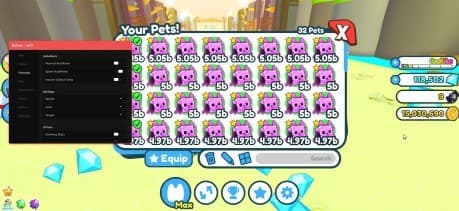 OP Pet Simulator X GUI - EzPets v2