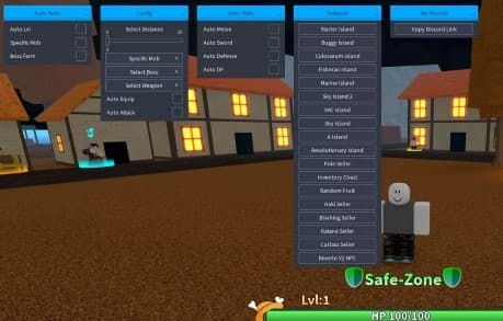 Millidiums Last Pirates GUI 