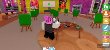 Robloxian High School - Paint all art boards