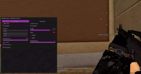 Aves Phantom Forces GUI 