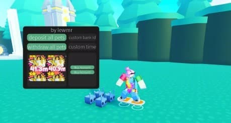 Pet Simulator X Handy Bank GUI