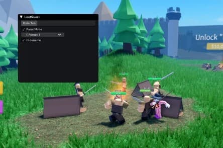 LootQuest Autofarm GUI