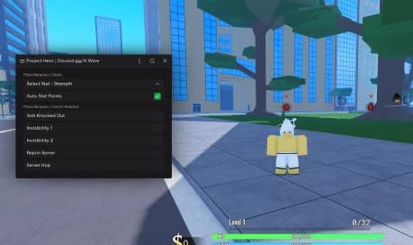 Sensei Joshies Project Hero GUI