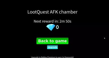 LootQuest Instant Teleport to AFK Chamber