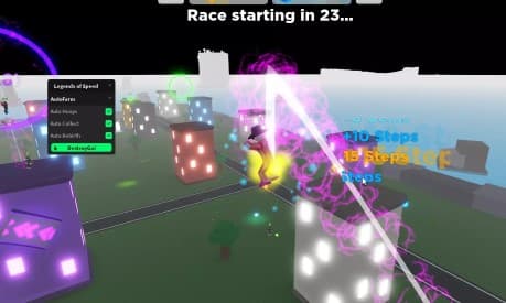 Legends of Speed Autofarm GUI