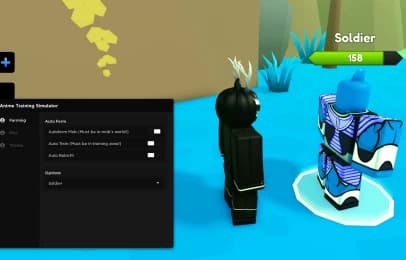 Anime Training Simulator GUI