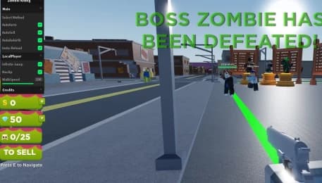 Zombie Killing Simulator GUI