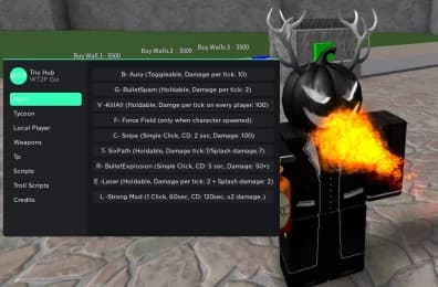 Wizard Tycoon GUI | Many features