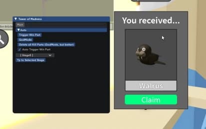 Tower of Madness GUI | GodMode, Autowin & MORE