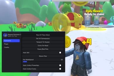 Magnet Simulator 2 GUI | Unlock All Gamepasses | Pet Speed & MORE!