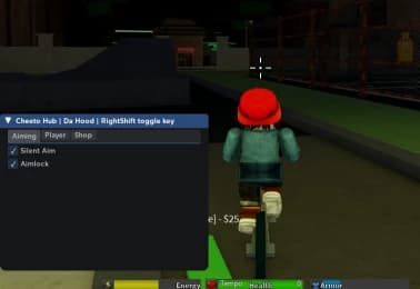 Da Hood Gui | Buy Shop, Aimlock, Silent Aim, WalkSpeed, and MORE!