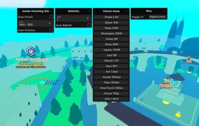 Anime Punching Simulator | GUI