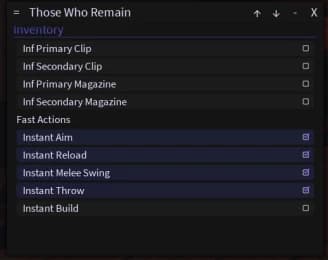 Those Who Remain | Equip Any Weapon, Infinite Ammo, And More!