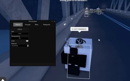 Anarchy GUI | HITBOX EXPANDER, ESP & MORE