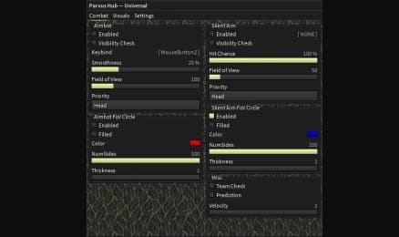 Parvus Hub Beta | Universal FPS hub