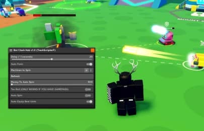 Bot Clash GUI | Fast Auto Farm, Auto Collect Coins & MORE!