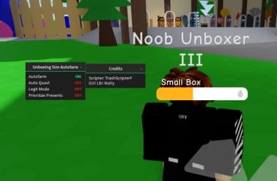 Unboxing Simulator GUI | Autofarm & Auto Quest