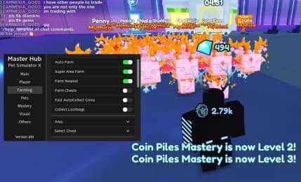 MasterHub V4 | Insane Pet Simulator X Script & More Games