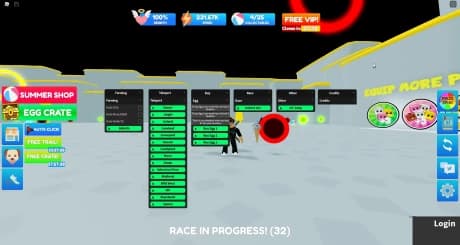 Bebedi Speed Run Simulator GUI