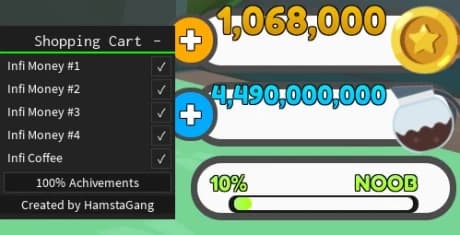 Shopping Cart Simulator Script | Infinite Coins, Infinite Coffee