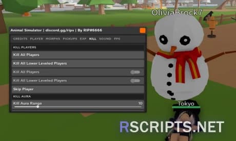 Animal Simulator Script GUI | Morphs, Kill All & MORE!