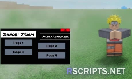 Shinobi Storm Script | Unlock All Characters