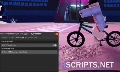 Clarks' CICAVERSE Script | BMX Auto Farm & MORE!