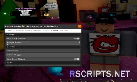 Raise A Bloppa GUI | Infinite Hunger, Auto Feed & MORE!