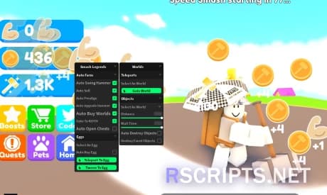 Smash Legends Script | Auto Farm GUI