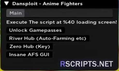 Anime Fighters Simulator | All good GUIs in one script