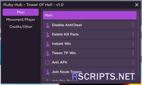 Tower Of Hell OP Script