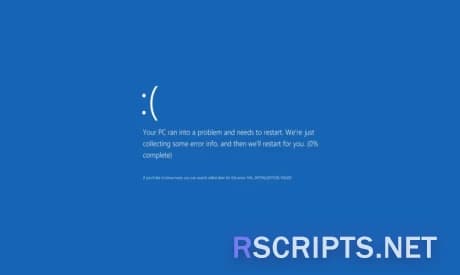 Roblox Fake Blue Screen Of Death Screen