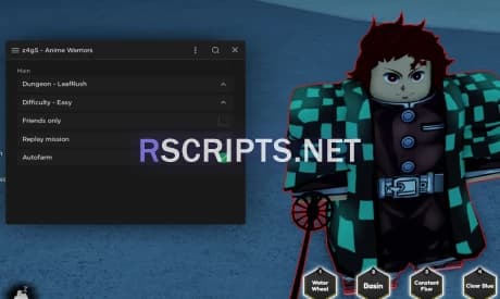 Anime Warriors Script GUI | God Mode, Auto Farm & MORE