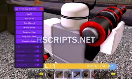 Freeze Tag Extreme GUI | unJail All, Collect All Items...