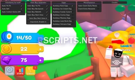 YoYo Simulator Script GUI | Auto YoYo, Auto Sell & MORE