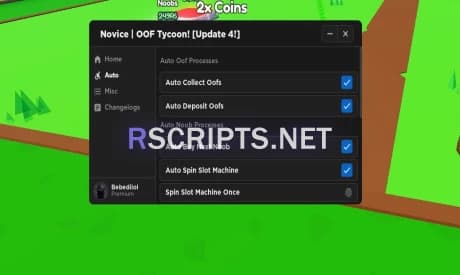 OOF Tycoon! | Full Autofarm GUI