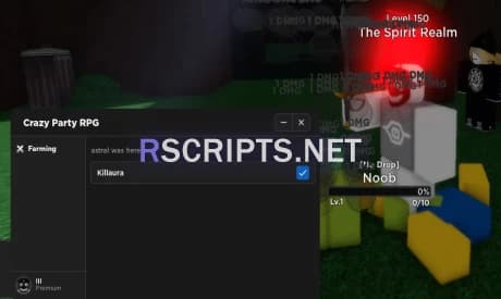 Crazy Party RPG | Kill Aura Script
