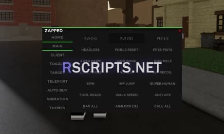 Da Hood | Zapped GUI