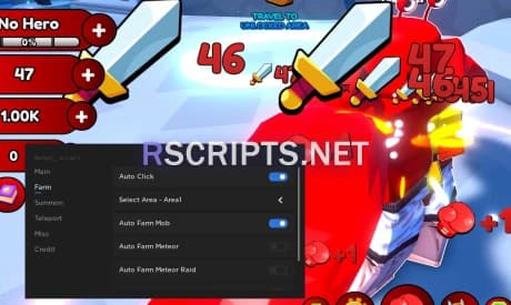 One Punch Fighters Script Gui | Auto Farm, Auto Meteor & MORE