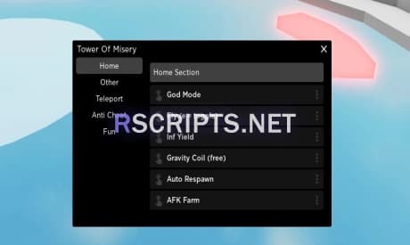 Tower of Misery Script | Auto Farm, God Mode, More!