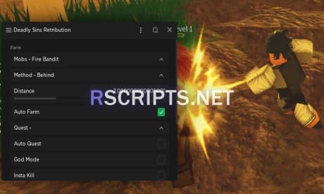 Deadly Sins Retribution Script | God Mode, Auto Farm & MORE!